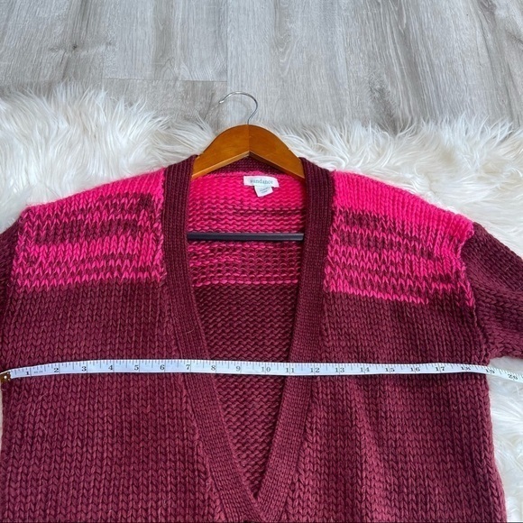 Sundance Fair Isle Nordic Chunky Knit Oversized Cardigan Sweater - Picture 3 of 6